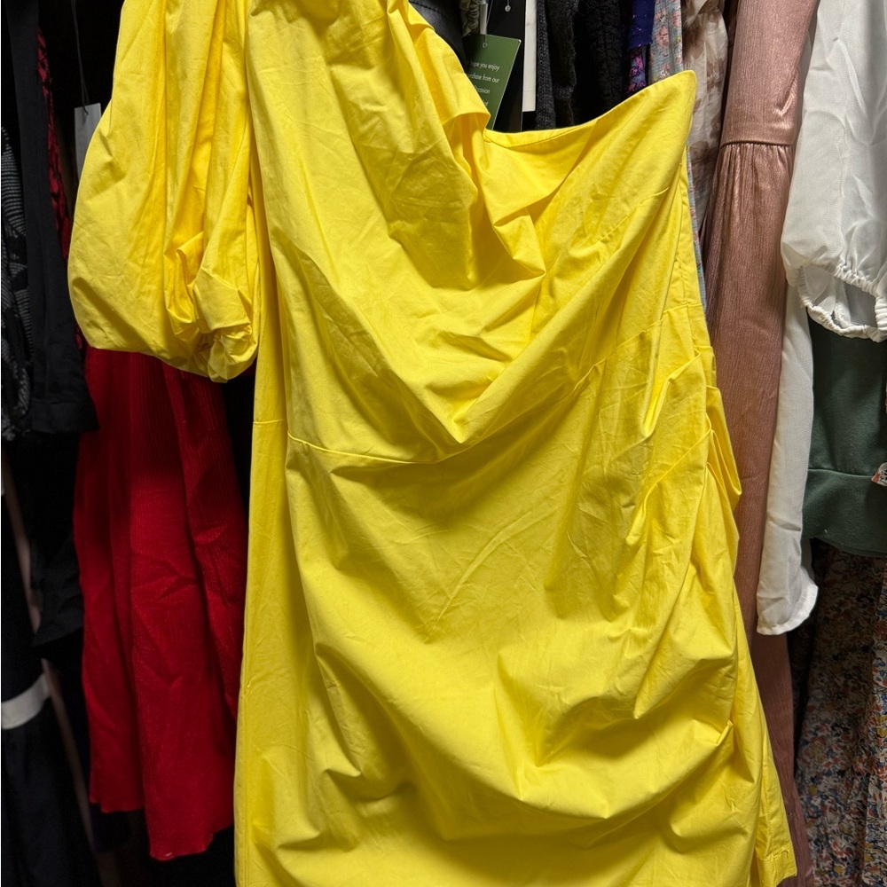 A New Day Bright Yellow Blouse